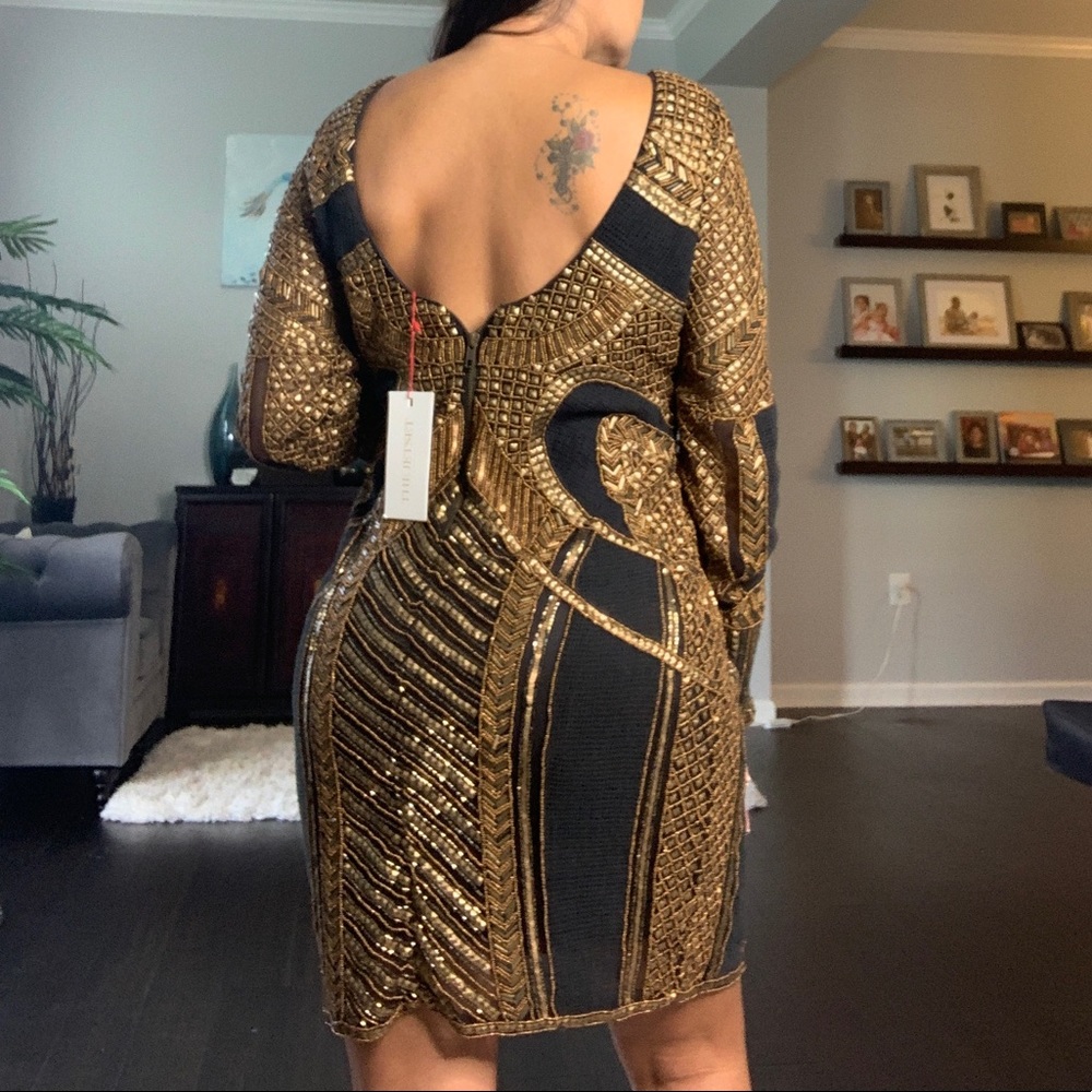 The Jetset diaries Embellish bodycon dress size XS